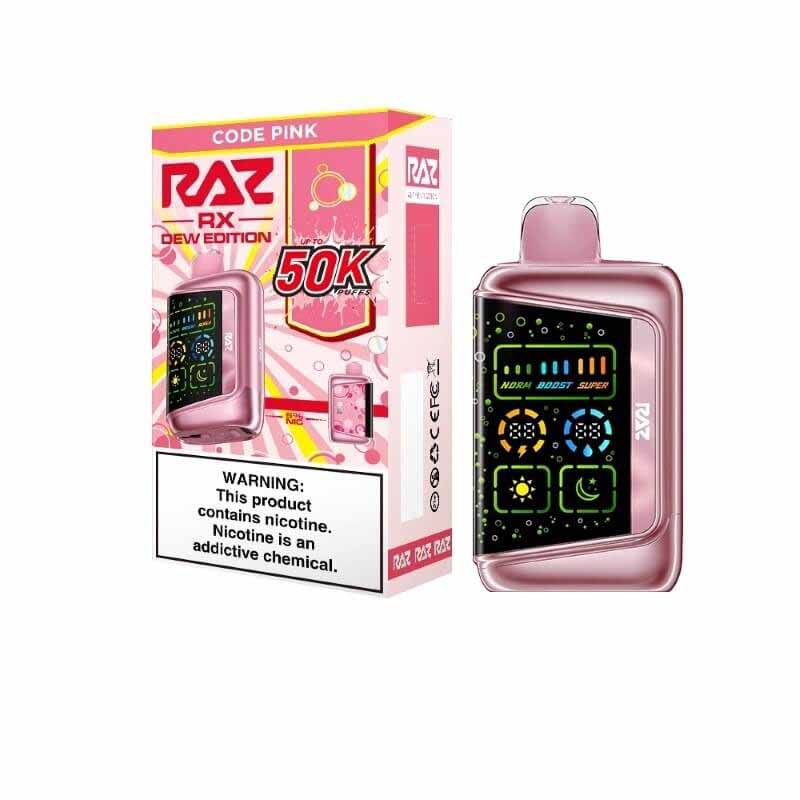 RAZ RX50000 Code Pink disposable vape