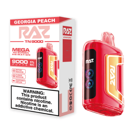 RAZ TN9000 Georgia Peach disposable vape