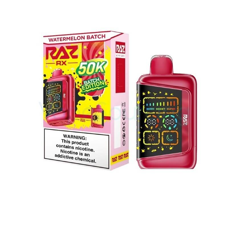RAZ RX50000 Watermelon Batch disposable vape
