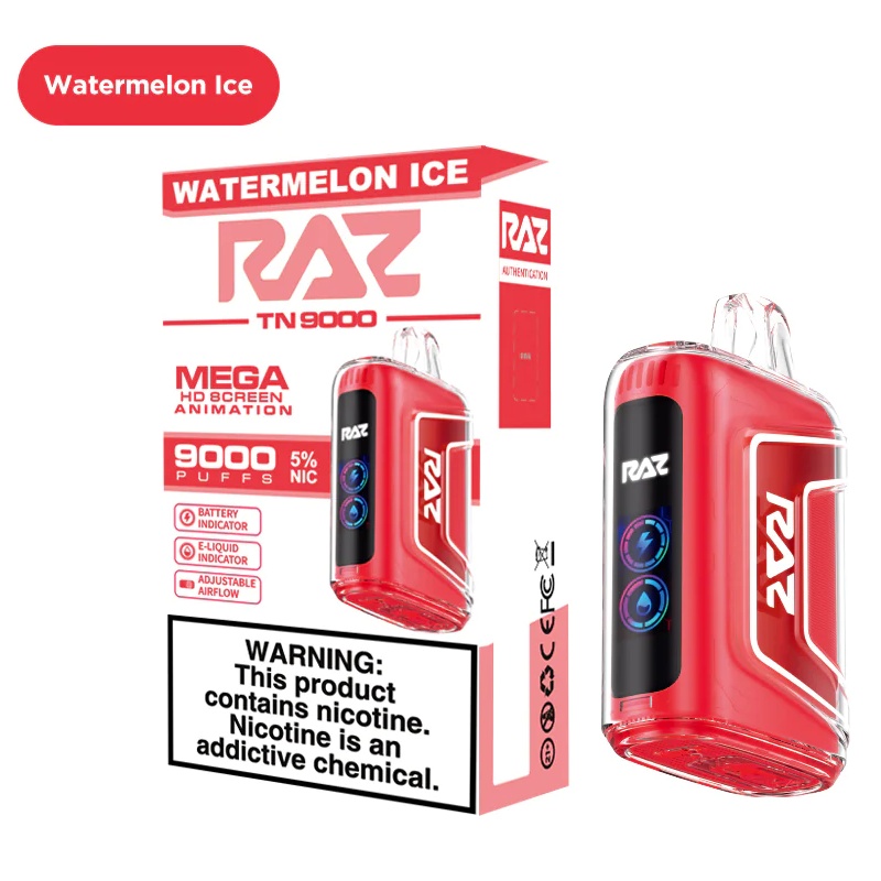 RAZ TN9000 Watermelon Ice disposable vape